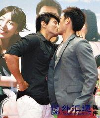 中国明星接吻图片,接吻镜头大盘点