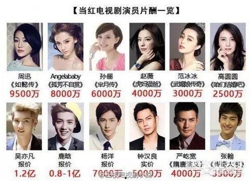 明星片酬高的作品,揭秘明星高片酬背后的热门作品